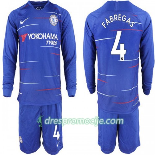Chelsea Dres Cesc Fabregas 4 Dječji Domaći 2018/19 Dugim Rukavima Chelsea Dres Cesc Fabregas 4 Dječji Domaći 2018/19 Dugim Rukavima